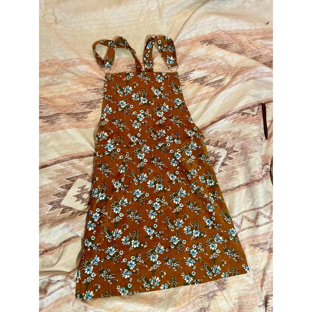 Floral Overall Dress